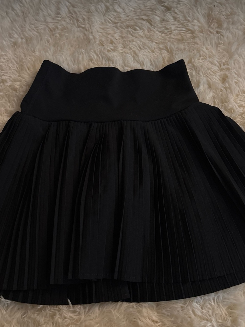 Target Black Pleated Skater Skirt
